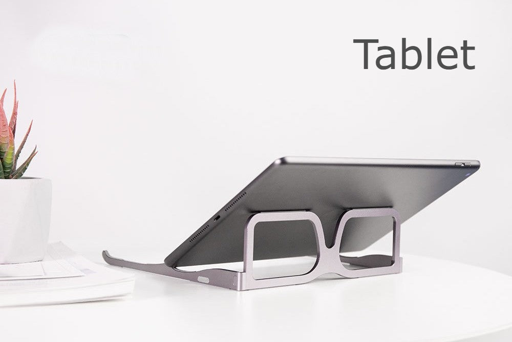 Βάση Αλουμινίου για Laptop/Tablet σε Σχήμα Γυαλιών