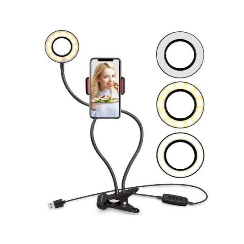 Selfie LED Ring Light Holder